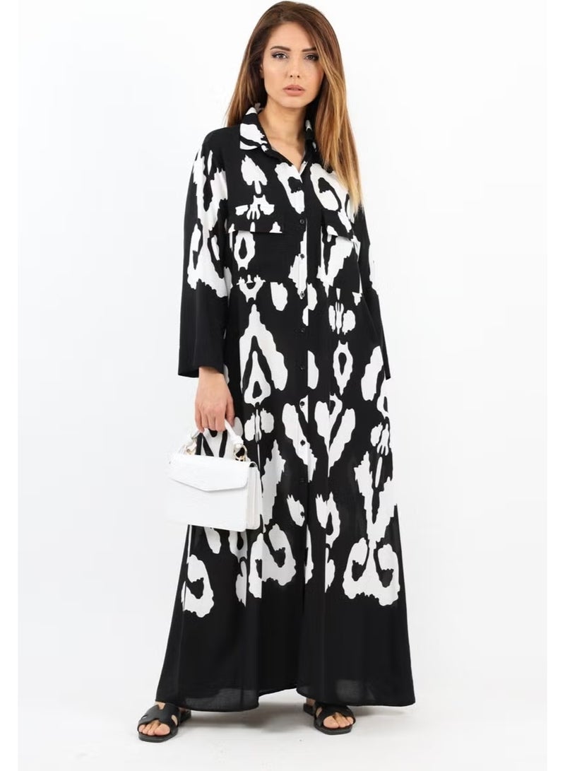 Ritnice Printed Maxi Dress - Image 4